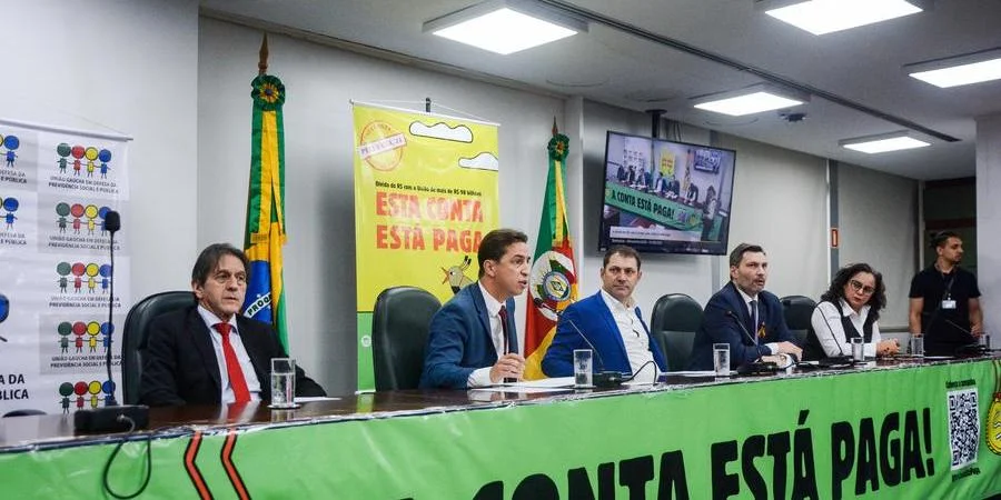 Foto do Seminário: “A dívida do RS com a União: esta conta já está paga”, no Plenarinho da Assembleia Legislativa